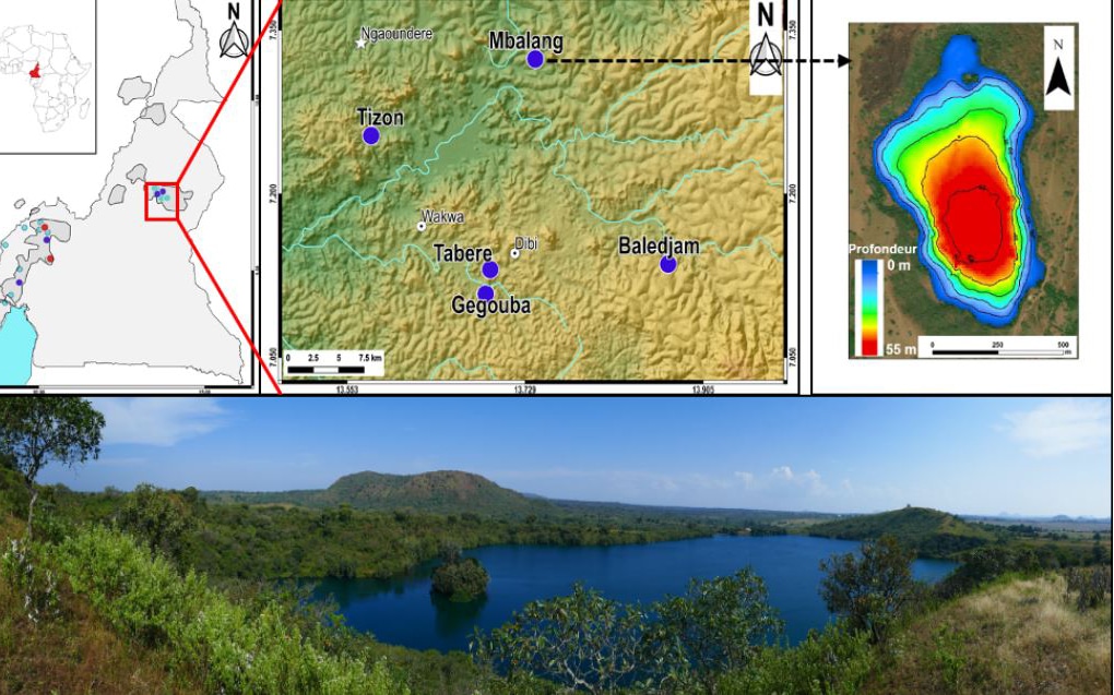 Souleyman ABBA: Fonctionnement hydrologique, géochimique et isotopique des lacs volcaniques du plateau de l'Adamoua (Nord-Cameroun)