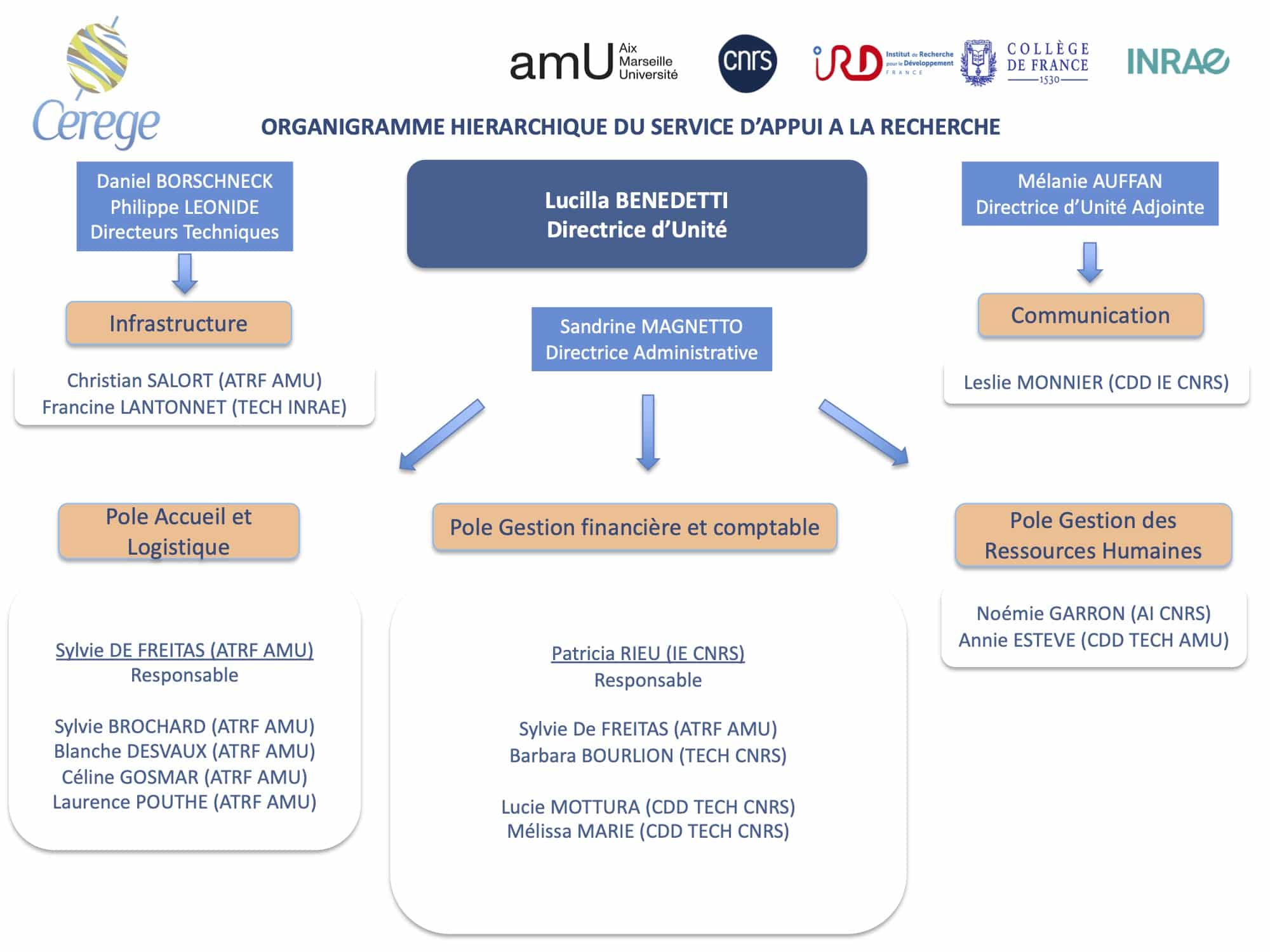 SAR organisation charts november 2024