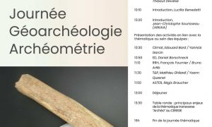 Journée Géoarchéologie et Archéométrie