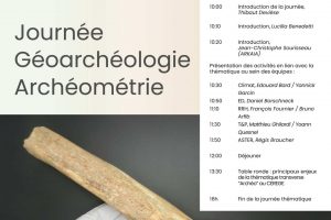 Journée Géoarchéologie et Archéométrie